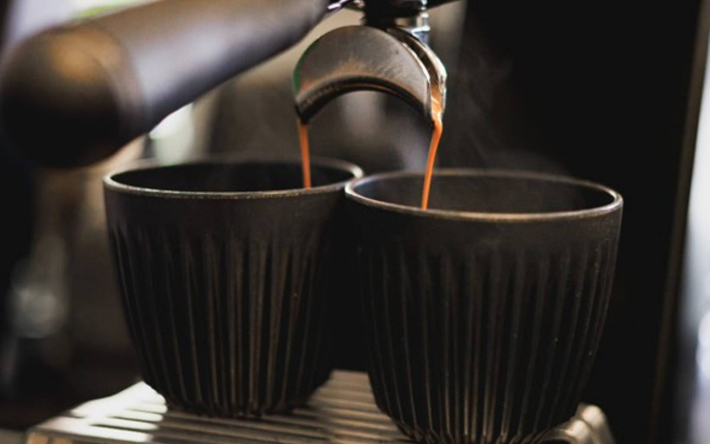 Huskee Cup 3 OZ Espresso Set Black